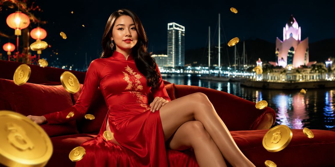 Không khí giải trí casino tại Nha Trang với trang phục áo dài truyền thống và bầu không khí hiện đại